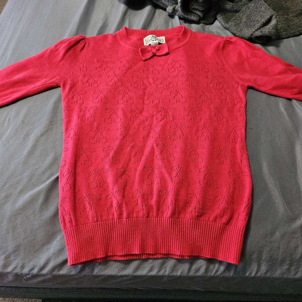 Collectif red sweater